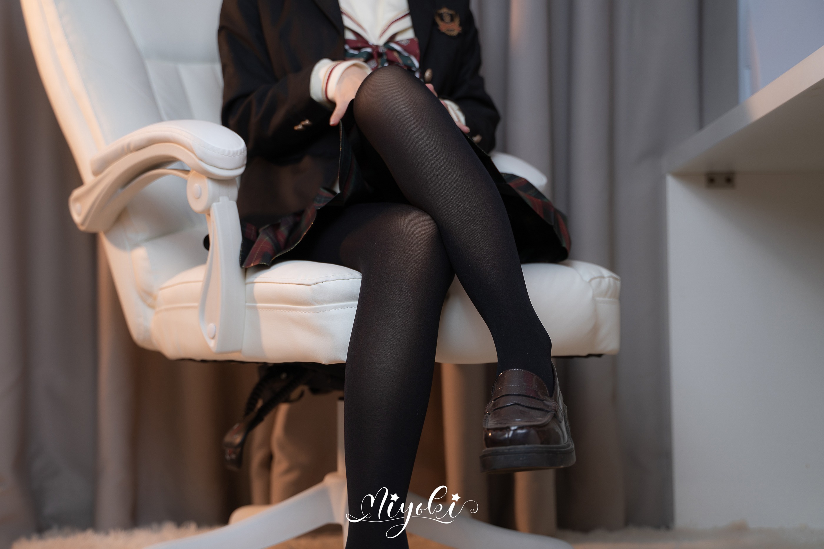 图片[1]-铃木美咲 – NO.039 现役JK的美脚连裤袜[32P]-XikXak